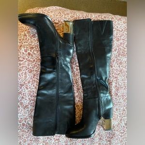 Aldo’s Black high heeled boots